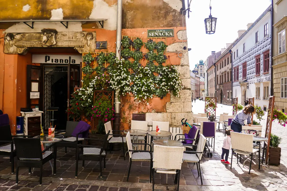 Café in Old Town Kraków