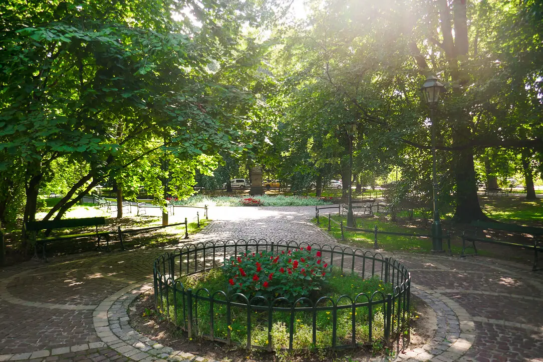 Planty Park in Kraków