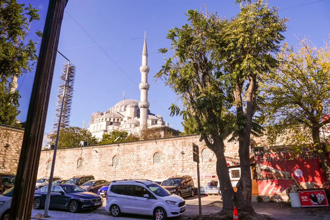 The Blue Mosque or Sultan Ahmed Mosque in Turkey
