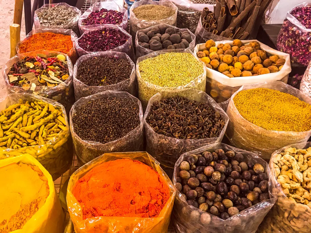 Spices in Nizwa Souq