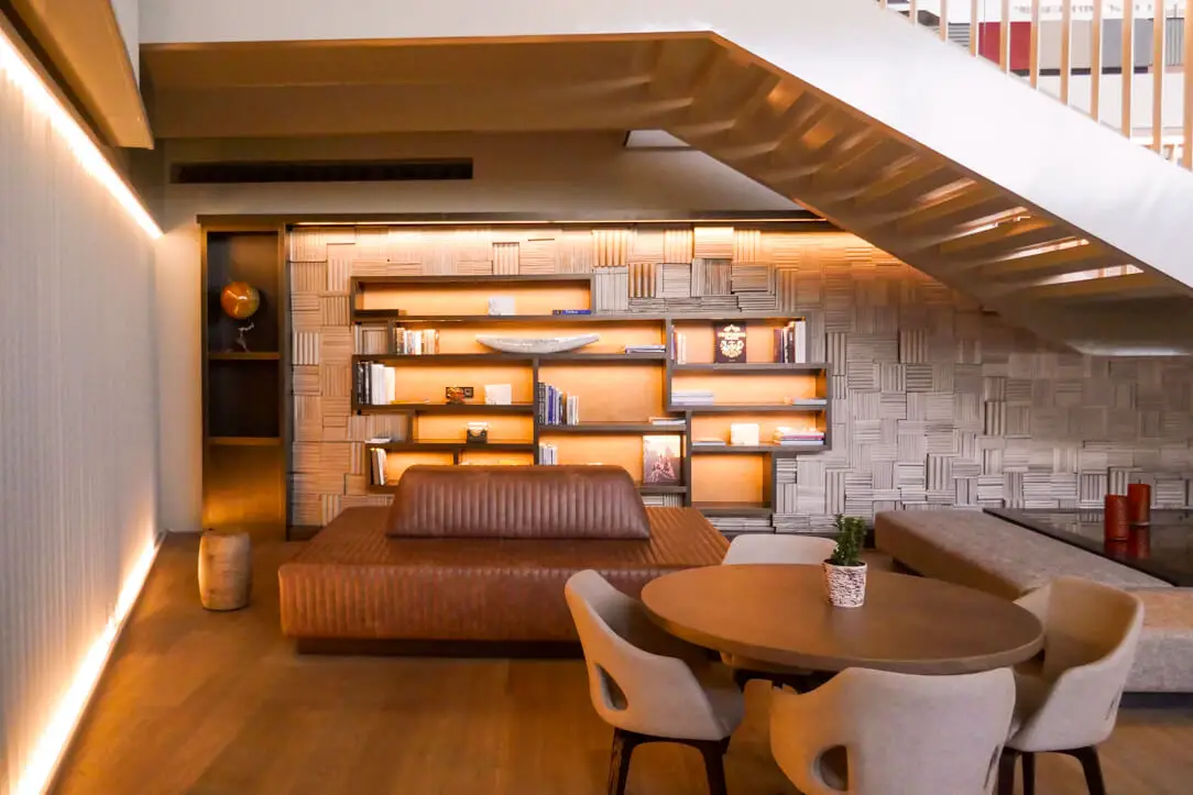 The Library Bar at Six Senses Kaplankaya, a luxury hotel in Turkey