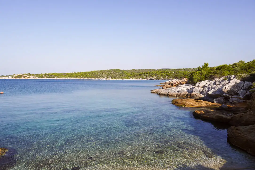 Crystal clear sea on the Turkish Turquoise Coast
