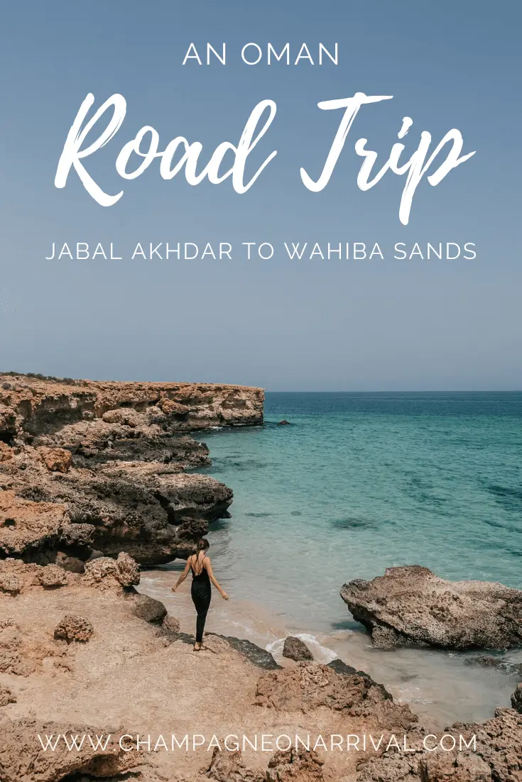 Pin: Oman Road Trip Jabal Akhdar to Wahiba Sands Desert