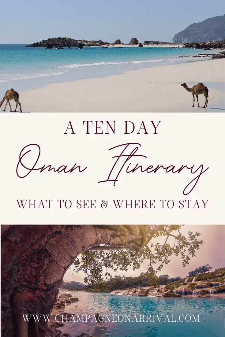 Pin for A Ten Day Oman Itinerary