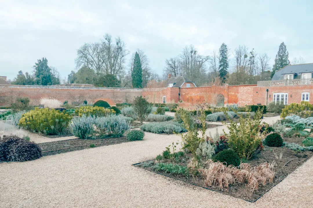 The walled garden at Heckfield Place
