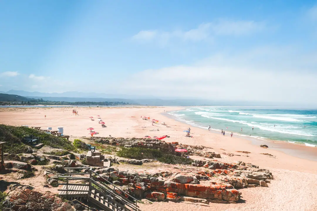 Lookout Beach in Plettenberg Bay on the Garden Route in South Africa