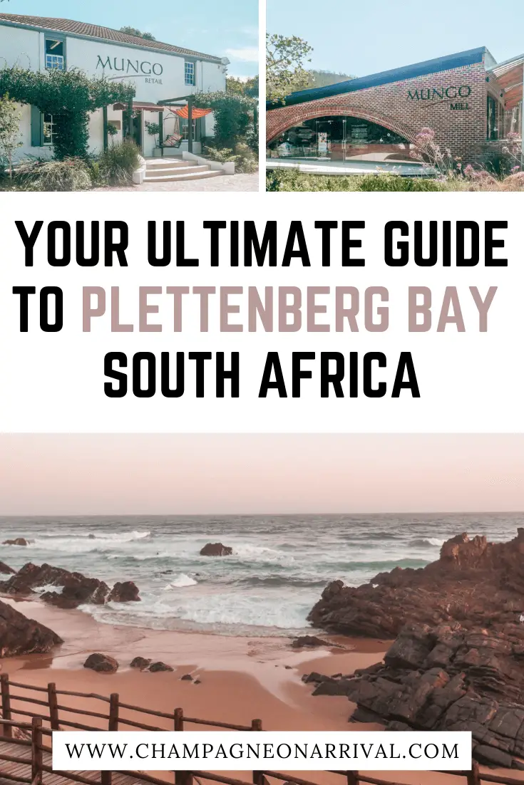 Pin for Your Ultimate Guide to Plettenberg Bay on the Garden Route in South Africa