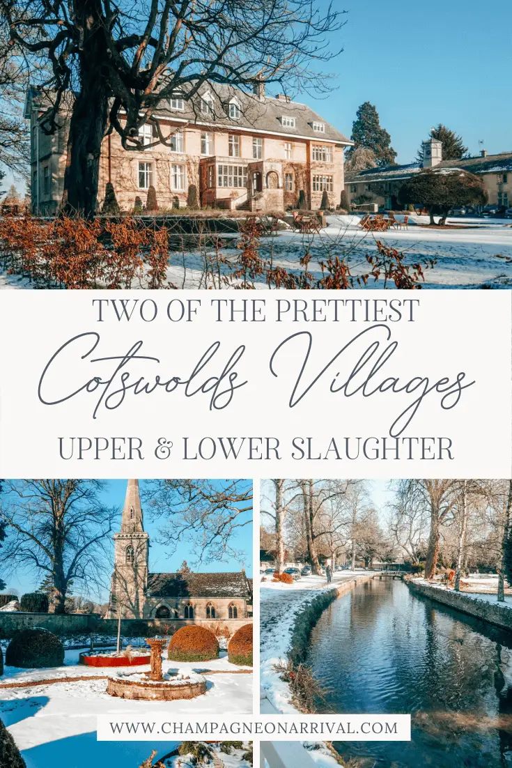 Pin for Two of the Prettiest Cotswolds Villages: Upper & Lower Slaughter in England