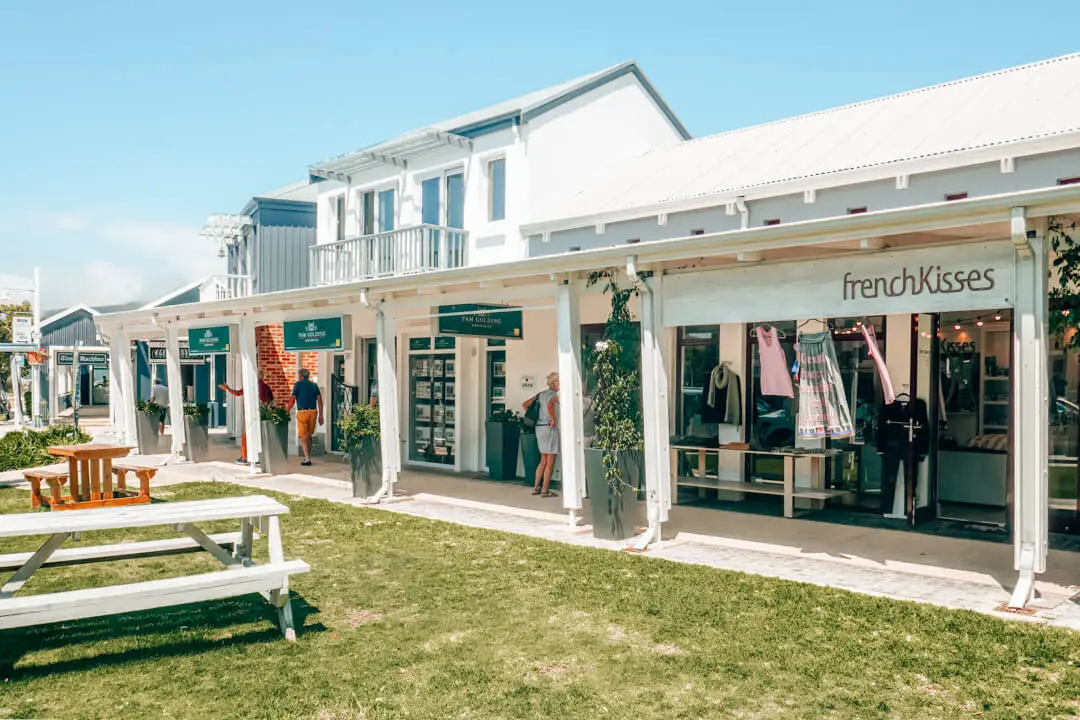 Independant boutiques on Thesen Island in Knysna